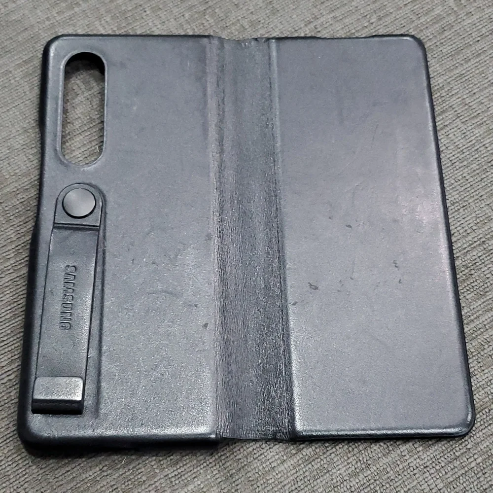 💥50% sale💥Samsung Leather Flip Cover Galaxy Z Fold 5G case #1076